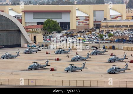 Naval Air Station North Island, San Diego, California, USA Foto Stock