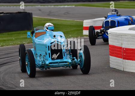 Patrick Blakeney-Edwards, Alfa Romeo 8C 2300 Monza, Trofeo Varzi, un evento di venticinque minuti a pilota singolo per vetture da corsa storiche che avrebbero la r Foto Stock