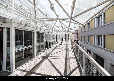 People Mover stazione ferroviaria di Venezia Foto Stock