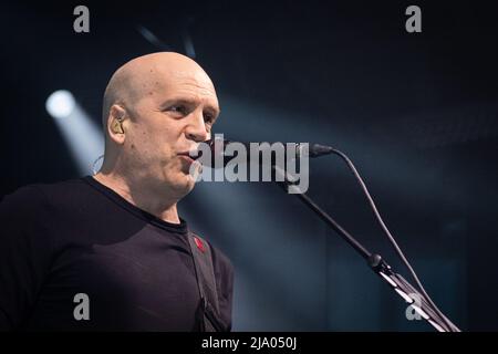 Trondheim, Norvegia. 20th, maggio 2022. Il cantante, cantautore e musicista canadese Devin Townsend suona un concerto dal vivo al Trondheim Spektrum di Trondheim. (Photo credit: Gonzales Photo - Tor Atle Kleven). Foto Stock