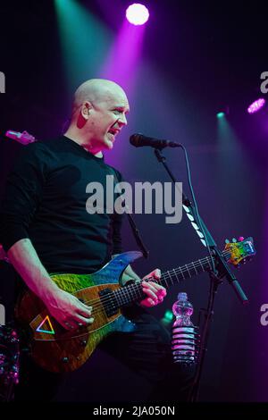 Trondheim, Norvegia. 20th, maggio 2022. Il cantante, cantautore e musicista canadese Devin Townsend suona un concerto dal vivo al Trondheim Spektrum di Trondheim. (Photo credit: Gonzales Photo - Tor Atle Kleven). Foto Stock