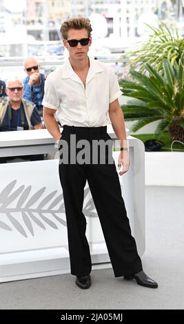 Austin Butler partecipa alla fotocellula Elvis durante il Festival del Cinema di Cannes 75th a Cannes, Francia. Data immagine: Giovedì 26 maggio 2022. Foto Stock