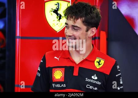 Monaco, Monte Carlo. 26th maggio 2022. Monaco, Monte Carlo. 26th maggio 2022. Monaco, Monte Carlo. 26th maggio 2022. Monaco, Monte Carlo. 26th maggio 2022. Monaco, Monte Carlo. 26th maggio, 2022.Charles Leclerc (MON) Ferrari. 26.05.2022. Formula 1 World Championship, Rd 7, Gran Premio di Monaco, Monte Carlo, Monaco, Giorno della pratica. Il credito fotografico dovrebbe leggere: XPB/Alamy Live News. Foto Stock