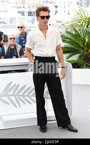 Cannes, Francia. Maggio 26th, 2022. Cannes, Francia. Austin Butler partecipa all'Elvis Photocall, parte del Festival del Cinema di Cannes 75th, Palais de Festival, Cannes. Credit: Doug Peters/EMPICS/Alamy Live News Foto Stock