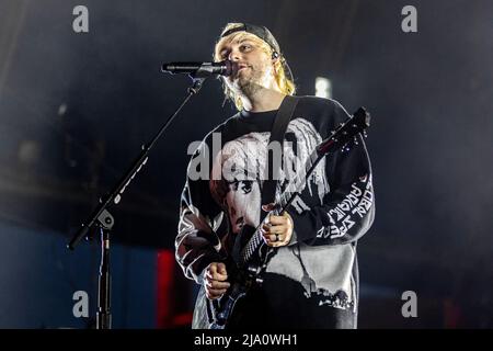 Italia 8 Maggio 2022 5 secondi d'estate - Take My Hand World Tour Live at Carroponte Milano © Andrea Ripamonti / Alamy Foto Stock