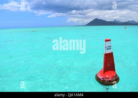 Crystal Rock a la Morne, Mauritius. Foto Stock