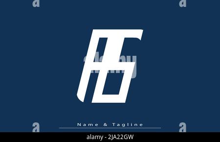 Lettere alfabetiche iniziali logo monogramma AS, SA Illustrazione Vettoriale