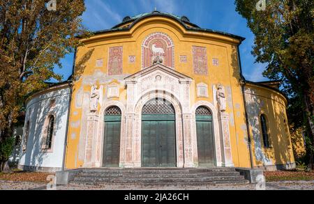 Sala funeraria, Westfriedhof, Monaco, Baviera superiore, Baviera, Germania Foto Stock