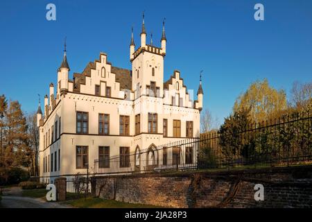 Casa padronale di Haus Horst, Moenchengladbach, basso Reno, Nord Reno-Westfalia, Germania Foto Stock