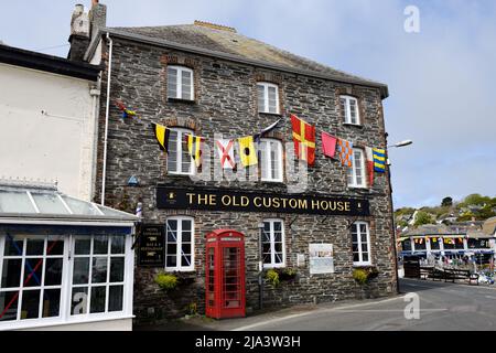 The Old Custom House (Hotel) Quayside Padstow Cornovaglia Inghilterra regno unito Foto Stock