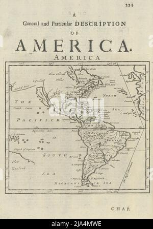 America di Herman Moll. Nord e Sud America. Insular California 1709 vecchia mappa Foto Stock