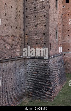 Magnifico Castello Sforzesco , Castello Sforzesco a Milano Foto Stock