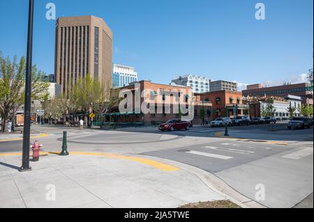 Downtown Boise, Idaho Foto Stock