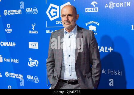 Varsavia, Polonia. 23rd maggio 2022. Michal Probierz visto durante il Gala di Ekstraklasa 2022 a Varsavia. (Foto di Mikolaj Barbanell/SOPA Images/Sipa USA) Credit: Sipa USA/Alamy Live News Foto Stock