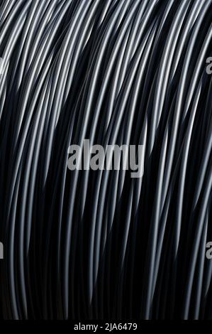 Cavo d'acciaio Foto Stock