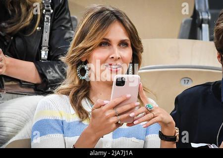 Parigi, Francia, Francia. 26th maggio 2022. Ophelie MEUNIER durante il quinto giorno di Roland-Garros 2022, French Open 2022, torneo di tennis Grand Slam allo stadio Roland-Garros il 26 maggio 2022 a Parigi, Francia. (Credit Image: © Matthieu Mirville/ZUMA Press Wire) Foto Stock