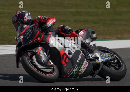 In MotoGP durante la classifica MotoGP™ FP1, MotoGP d'Italia - al Mugello Circuit il 27 maggio 2022 a Scarperia, Italia. Foto Stock