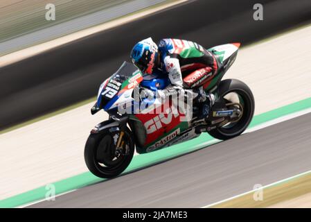 In MotoGP durante la classifica MotoGP™ FP1, MotoGP d'Italia - al Mugello Circuit il 27 maggio 2022 a Scarperia, Italia. Foto Stock