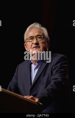 Hay-on-Wye, Galles, Regno Unito. 28th maggio 2022. Anthony Beevor all'Hay Festival 2022, Galles. Credito: Sam Hardwick Foto Stock