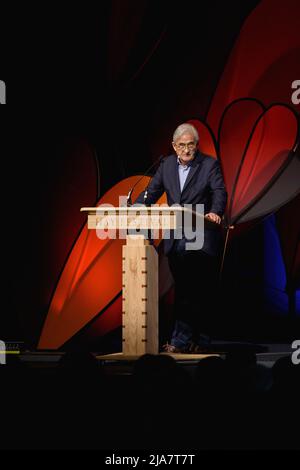 Hay-on-Wye, Galles, Regno Unito. 28th maggio 2022. Anthony Beevor all'Hay Festival 2022, Galles. Credito: Sam Hardwick Foto Stock