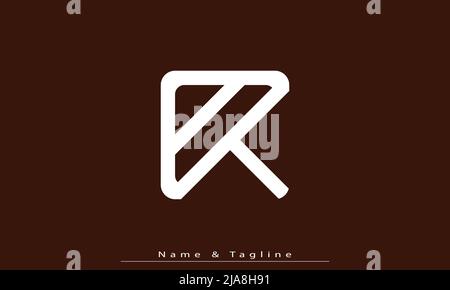 Lettere alfabetiche iniziali logo monogramma A, TA Illustrazione Vettoriale