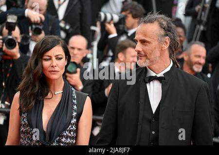 Anna Mouglalis partecipa alla cerimonia di chiusura del Festival del Cinema di Cannes 75th a Cannes, Francia, il 28 maggio 2022. Foto di Julien Reynaud/APS-Medias/ABACAPRESSS.COM Foto Stock