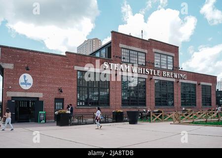 Steam Whistle Brewing edificio a Toronto, Ontario, Canada Foto Stock