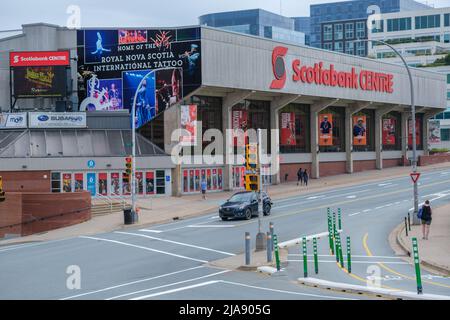 Halifax, Nuova Scozia, Canada - 10 agosto 2021: Il centro di Halifax Scotiabank è la più grande struttura polivalente del Canada Atlantico Foto Stock