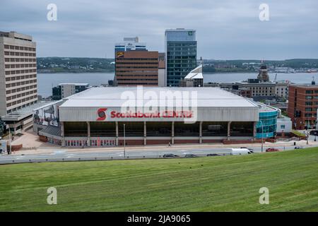 Halifax, Nuova Scozia, Canada - 10 agosto 2021: Il centro di Halifax Scotiabank è la più grande struttura polivalente del Canada Atlantico Foto Stock