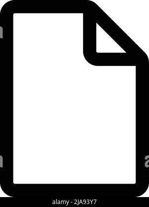 Icona memo semplice. Illustrazione vettoriale del design piatto. Vettore modificabile. Illustrazione Vettoriale