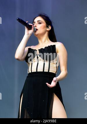 Napa, California, Stati Uniti. 28th maggio 2022. Le banche si esibiscono il 2° giorno del BottleRock 2022 Music Festival. Credit: Ken Howard/Alamy Live News Foto Stock