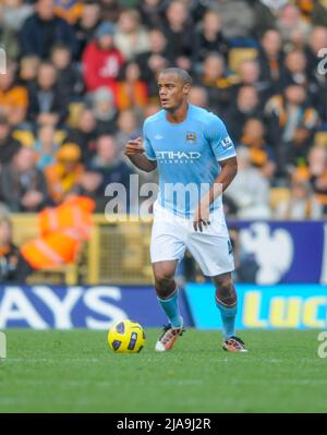 Manchester City Vincent Kompany 2010 Foto Stock