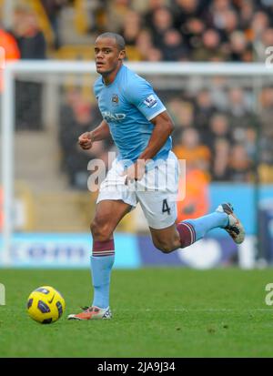 Manchester City Vincent Kompany 2010 Foto Stock