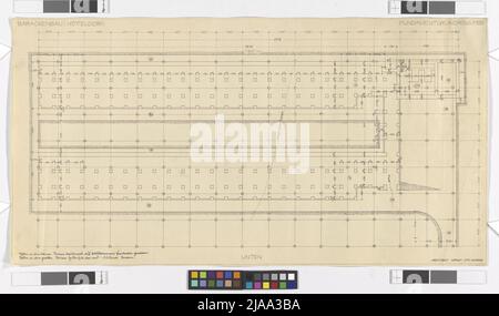 Caserma ospedaliera per Hütteldorf, 14th, Linzer Straße 466. Otto Wagner (1841-1918), artista Foto Stock