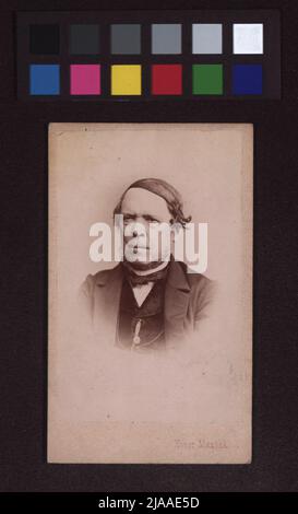 Friedrich Halm (1806-1871), poeta. Xaver Massak, fotografo Foto Stock