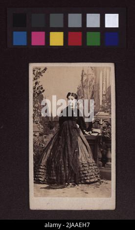 Adelina Patti (1843-1919), cantante d'opera. Sconosciuto, fotografo Foto Stock