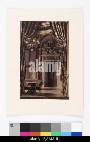 1st, University ring 2 - Burgtheater - Vista interna - buffet. Michael Frankenstein & Comp. (1843-1918), Photo Studio Foto Stock