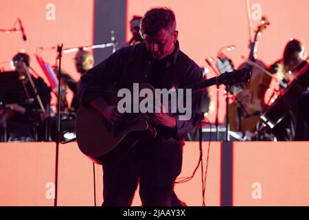 Verona, Italia. 28th maggio 2022. Andrea Rigonat durante Elisa - Torna al futuro, concerto di musica cantante italiana a Verona, 28 2022 maggio Credit: Independent Photo Agency/Alamy Live News Foto Stock