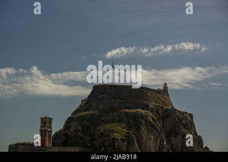 Fortezza Corfu Grecce Foto Stock