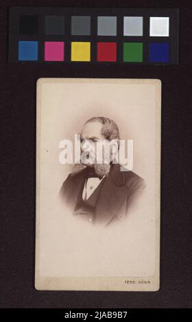 Johann Gabriel Seidl (1804-1875), archeologo, poeta, narratore, drammaturgo. Ferdinand Dürr, fotografo Foto Stock