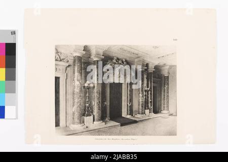 1st, University ring 2 - Burgtheater - Interior view - caso della fattoria (Vestibül). Richard Paulussen (1852-1906), eliografo, sconosciuto, fotografo Foto Stock