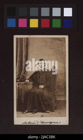 Henri Godefroi Bernard Alphonse Fürst von Latour d'Auvergne - Lauragnais (). Fratelli D' Alessandri, studio fotografico Foto Stock