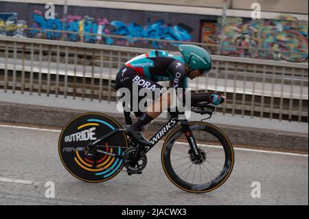 Verona, Italia. 29th maggio 2022. Cesare Benedetti, Bora Hansgrohe nel corso del 2022 giro d'Italia - Stage 21 - Verona - Verona, giro d'Italia a Verona, maggio 29 2022 Credit: Agenzia indipendente per la fotografia/Alamy Live News Foto Stock