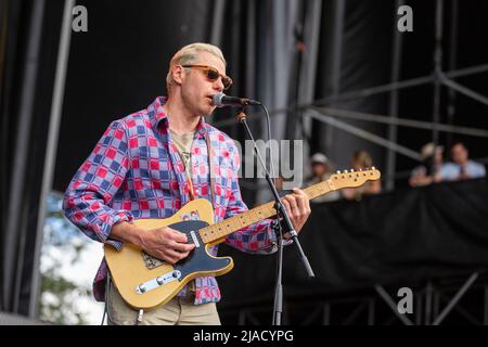 Napa, Stati Uniti. 28th maggio 2022. Bahamas (Afie Jurvanen) durante il BottleRock Music Festival il 28 maggio 2022, al Napa Valley Expo di Napa, California (Foto di Daniel DeSlover/Sipa USA) Credit: Sipa USA/Alamy Live News Foto Stock