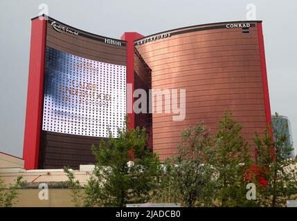 Resorts World Las Vegas si prepara per giugno 24th Grand Opening featuring: Resorts World Las Vegas dove: Las Vegas, Nevada, Stati Uniti quando: 24 giu 2021 Credit: Judy Eddy/WENN.com Foto Stock