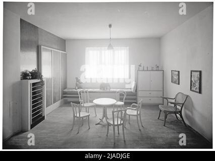 Werkbundsiedlung, Haus 46 (13th, Woinovichgasse 5), camera per bambini. Martin Gerlach jun. (1879-1944), fotografo, Jacques Groag (1892-1962), architetto Foto Stock