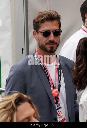 Monaco Ville, Monaco. 29th maggio 2022. Motorsport: Formula 1 World Championship, Gran Premio di Monaco: Il portiere di Francoforte Kevin Trapp è in pista come spettatore. Credit: Hasan Bratic/dpa/Alamy Live News Foto Stock