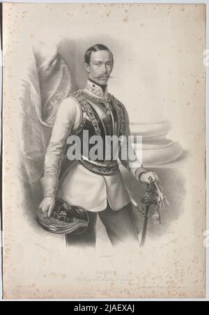 Rainer Arciduca d'Austria ecc.". Arciduca Rainer Ferdinando d'Austria. Eduard Friedrich Leybold (1798-1879), litografo, dopo: Karl (anche: Carl) di Blaas (1815-1894), artista Foto Stock