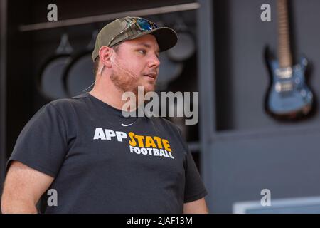 Napa, Stati Uniti. 29th maggio 2022. Luke Combs durante il festival musicale di BottleRock il 29 maggio 2022, al Napa Valley Expo di Napa, California (Foto di Daniel DeSlover/Sipa USA) Credit: Sipa USA/Alamy Live News Foto Stock