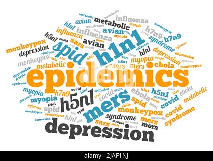 malattie del 21st° secolo Foto Stock